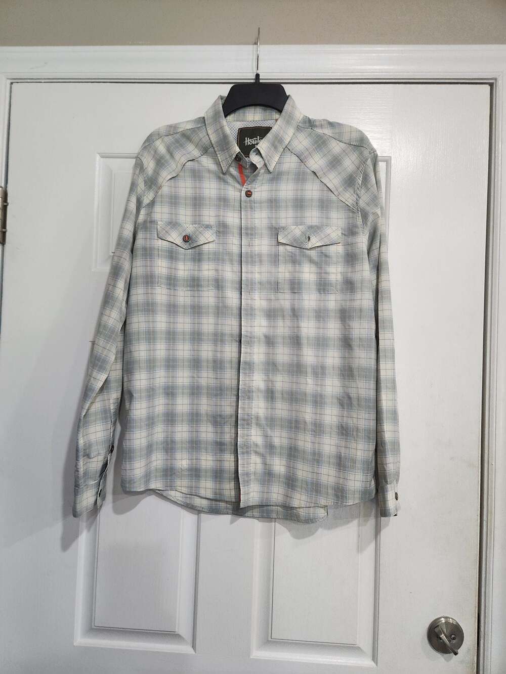 Howler Brothers Firstlight Tech Shirt - Plaid